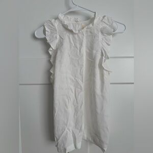 NWOT Cloth & Stone Ruffle Tank Top, XS